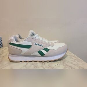 Reebok Shoes, Size:11.5, Color: White& Green